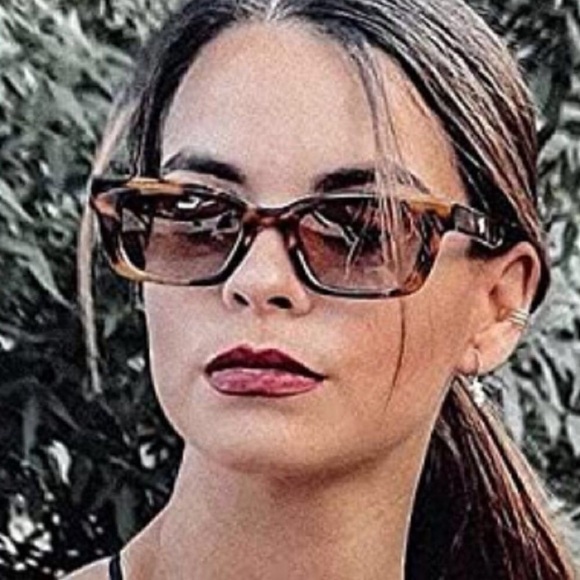 Rectangular Retro Chunky Sunglasses  main image 5